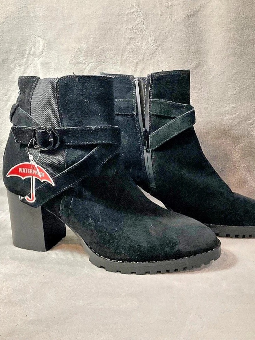 Blondo TAMZIN Waterproof Leather Ankle Boots US 9 Like New